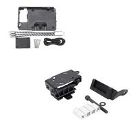 QILINGS Handlebar Phone Mount FOR BMW F800S K1200R Sport K1300R Motorcycle Phone Holder USB Charging Mount Stand Motorbike Phone Holder(B and C)