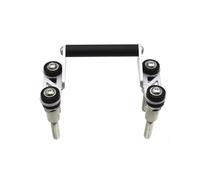 QILINGS Handlebar Phone Mount For BMW For F800GS For F700GS For F750GS For F850GS GPS Navigation Plate Bracket Windshield Stand Motorbike Phone Holder(12mm Silver)