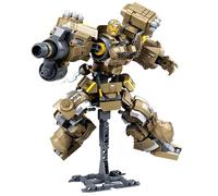 QiLumier Technic 2-in-1 Self-Propelled Artillery Kit & Machine Warrior for Children, Collectable Gift Idea for Boys Girls from 8 9 10+ Years (Pack of 581)