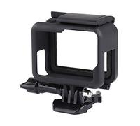 QIMEI-SHOP Frame Mount Compatible with GoPro Hero 7/6/5/(2018) Black Action Camera Top Open Protective Housing Case with Quick Release Bracket