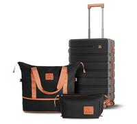 QIMER Y01 Luggage Set, Black