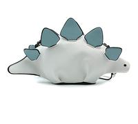 QiMing Dinosaur Shoulder Purses,PU Stegosaurus CrossBody Bag for Girl Women