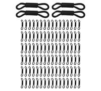 qimoi 100PCS Baby Chicken Splay Leg Hobble Brace Adjustable Poultry Leg Bands for Newborn Spraddle Leg Chick Bird Quails Ducks