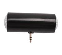 qimoi 3.5mm Jack Stereo Mini Speaker Portable MP3 Music Player Speaker Amplifier Loudspeaker for Mobile Phone Tablet PC-Black