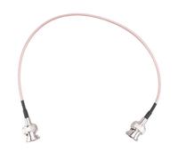 qimoi 4Pcs 3G HD SDI Cable BNC Cable 30cm 75 Ohm for Cameras Video Equipment Supports HD-SDI 3G-SDI 4K 8K Video Cable