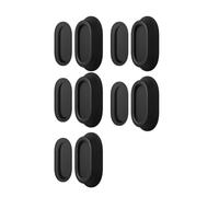 qimoi 5 Pack Magnetic Remote Control Holder Wall Mount, Silicone Remote Control Organizer Adhesive TV Remote Charger Holder