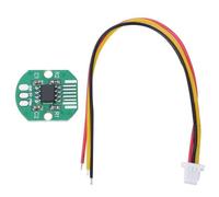 qimoi AS5600 Magnetic Induction Angle Measurement Sensor High 12-Bit with 3-Pin Wire for Brushless Gimbal Motor