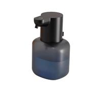 qimoi Automatic Soap Dispenser Touchless Foaming Soap Dispenser 550ml USB Rechargeable Adjustable Foam Soap Dispenser Black