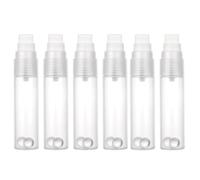 qimoi Flat Head Graffiti Markers, 6Pack Clear Acrylic Refillable Paint Pens for Artists