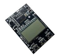 qimoi FM Walkie Talkie Circuit Board FM Receiver Board Multi-Function FM Transmitter Receiver 7 Frequency 27-480MHz DC3.3-6V