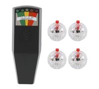 qimoi Ghost Equipment Kit, EMF Meter and 4 Pcs Motion Light Up Cat Balls, Emf Meter Detector Ghost Equipment