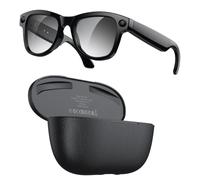 qimoi Glasses with Exclusive Charging Case with 8MP Camera Video Recording AI Photo Recognition Bluetooth Call Voice Translation Sunglasses A