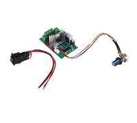 qimoi PWM DC Motor Speed Controller Switch DC 20A Current Regulator 10-60V PWM DC Controller 150W 12V 24V 36V 48V