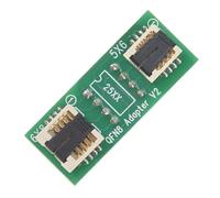 qimoi QFN8 /WSON8/MLF8/MLP8/DFN8 to DIP8 Two-in-One Socket/Adapter for Both 6x5MM and 8x6MM Chips SMT BIOS Flash Socket
