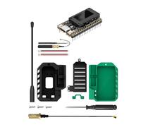 qimoi SX1262 Heltec LoRa 32 V4 Dev-Board GPS Meshtastic 0.96inch OLED Solar Powered WiFi LoRa BLE Mesh Network with Case