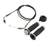 qimoi Universal Throttle Twist Grip Set with 78 inch Scooter Throttle Cable for 50Cc 80Cc 125Cc 150Cc GY6