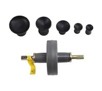 qimoi Valve Lapping Tool Kit Small Engine Valve Lapper Kit with 4 Suction Plates Electric Valve Grinding Tool