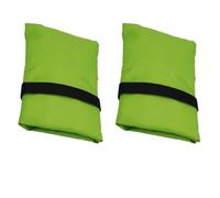Qimopi 2-Pack Outdoor Faucet Cover Waterproof Oxford Fabric Tap Protector for Winter Freeze Protection 14cm x 20cm (Green)
