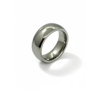 Qimorū Mindfulness Ring - Gift for Favourite Person and Girlfriend - Friendship Ring with Personal Meaning - Stainless Steel Ring Polished Silver, Easy to Clean, 56 cm, Stainless Steel, No Gemstone