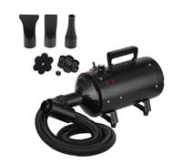 Qimu 2800W Variable Speed Dog Hair Dryer Dog Cat Pet Grooming Hairdryer Multi-Functional Dryer Motorcycle Power Dryer, Portable Car Dryer, Suitable for Bike, Motorcycle, Car or Pet