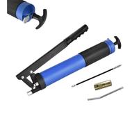 Qimu Manual Grease Gun Set, with hard tube, hose, flat nozzle, suitable for excavators, agricultural machinery, ships, car maintenance, etc