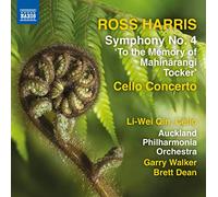Qin:Aukland Po:Walker:Dean - Harris: Cello Concerto | Symphony No. 4