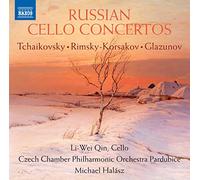 Qin/Cz Chamber Po/Halasz - Tchaikovsky, Rimsky-Korsakov, Glazunov: Russian Cello Concertos