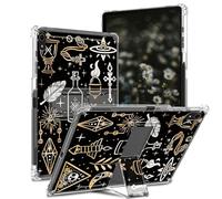 Qindaiwen Case for iPad 10th Generation 10.9 inch 2022/2023, Slim Stand Protective Cover with Soft TPU Translucent Back Shell Cover for iPad 10th Gen 2022, Various Icons