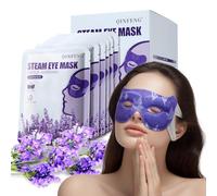 QINFENG 18 Packs Steam Eye Mask for Dry Eyes Eye Self Heating Masks Cornea Care Rest Disposable SPA Warm Eye Compress Sleep Mask Womens Gifts for Christmas (Lavender-Hollow)
