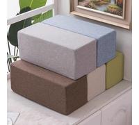 qing yun Sofa Armrest Cushion Support Bolster,Thicken Sofa Armrest Pillow Bolster,Long Bed Gap Filler Mattress Sofa Arm Support Bolster (15 * 15 * 40CM,Coffee)