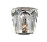 QINGGANG-0224 Bedside Lamps Luxury Rose Crystal Desk Lamp Internet Famous High-end Restaurant Lamp Bedroom Atmosphere Decoration Small Night Lamp for Reading