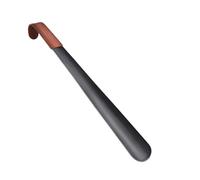 QINGGANG-0224 shoe horn Extra Long Shoe Horn Lifter 30/42cm with Leather Strap Stainless Steel Shoehorn Spoon for Shoes Accessories(30cm)