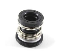 qinggw 1pc Mechanical Seal Pump Model MB2 Water Pump Mechanical Seal MG12-16/18/20/25/28/30/32/35/40 Ceramic Bellow Mechanical Shaft Seal (Size : MG12 32)