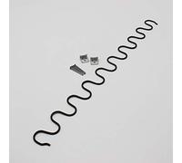 qinggw Sofa Spring With Clips Screws DIY Zig Zag Recliner Sofa Repair Kit,35cm/40cm/45cm/50cm/55cmm/60cm/65cm/70cm/75cm/80cm Extra Long (Size : 45cm 1pc)