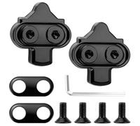 QINGHEC SPD Cleats Replacement, Bike Cleats, Cycling Shoes SPD Cleats Compatible with Shimano SPD Pedals (SH51), Durable Anti-Slip MTB Road Bike Cleats for Mountain Bike and Indoor Cycling Shoes