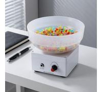 QINGHEDZSW Automatic Bead Stringing Machine, Electric Beading Machine, Peed 30-260/min Adjustable, Dual-channel, Adjustable Length, With Beading Needles, For Bracelets, Diy Crafts