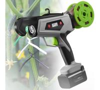 QINGHEDZSW Handheld Garden Vine Tool, Electric Plant Tying Machine, Max Diameter 25mm, With Led Display, Adjusted In 3-8 Gears, Automatic Winding, Rechargeable, For Grapevine Saplings Flowers