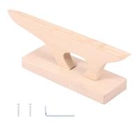 QINGLANG 2 in 1 Beech Wood Tailors Point Press and Clapper Sewing Dressmaking Quilting Tailors Clappers Multifunction Quilters Clapper Seam Flattening Tool for Fabric Seam and Corners