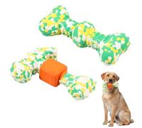QINGLANG 2Pcs Dog Chew Toys Safe Attractive Bone Tough Dog Teething Toys for Small Dogs Indestructible Toy Keep Them Busy Versatile Chewers Dogs Bone for Your Pets Uses