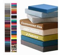 QINGLV Custom Bench Cushions Personalized Window Seat Cushion with Non-Slip Bottom Removable Cover 45D High-Resilience Foam Bench Seat Pad Garden Chair Cushions For Indoor Outdoor Furniture, 3cm