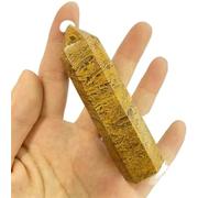 QINGQI Natural Crystal Natural Imperial Jade Crystal Quartz Energy Obelisk Gift Gift (Size : 1pc)
