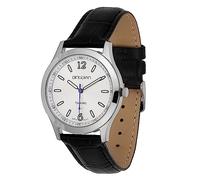QINGQIAN 38.5mm Classic Business Men's Casual Watch Glow in The Night Waterproof Stainless Steel Wristwatches