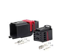 Qingqing Store 1/5/10/20/50 Sets 10pin 0-1563123-1 1563124-1 Car Connector 1563125-1 Fit Compatible Modified Wiring Harness Electric Tailgate Upgrade Plug ( Color : 10p male female , Size : 1 set )