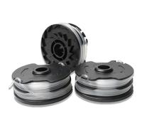 Qingriver 3 Pieces Strimmer Spool,Compatible with Parkside Cordless Grass Trimmer 20-Li, 50 PRT 300 PRT 550, Nylon Spools, Pack of 3 Trimmer Replacement Spool Line