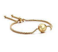Qings Golden Constellation Bracelet Charm Zodiac Adjustable Bracelet Pisces