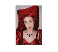 QINGSDEC Posters Applicable to Chappell Roan Music Singer Canvas Oil Painting Decorative Painting Art Poster Hanging Painting Home Living Room Bedroom Dining Wall 12x18inch(30x45cm) Unframe-style