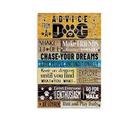 QINGSDEC Posters Applicable to I Never Lose, I Either Win Or I Learn Canvas Oil Painting Decorative Painting Art Poster Hanging Painting Home Living Room Bedroom Dining Wall 16x24inch(40x60cm) Unframe