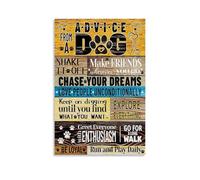 QINGSDEC Posters Applicable to I Never Lose, I Either Win Or I Learn Canvas Oil Painting Decorative Painting Art Poster Hanging Painting Home Living Room Bedroom Dining Wall 16x24inch(40x60cm) Unframe