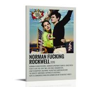 QINGSDEC Posters Applicable to Norman Go Your Rockwell Canvas Oil Painting Decorative Painting Art Poster Hanging Painting Home Living Room Bedroom Dining Wall 16x24inch(40x60cm) Frame-style