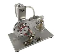 qingshuang L-Type Shenbing Stirling Engine Model Micro Generator Model steam Engine Model Mini Engine